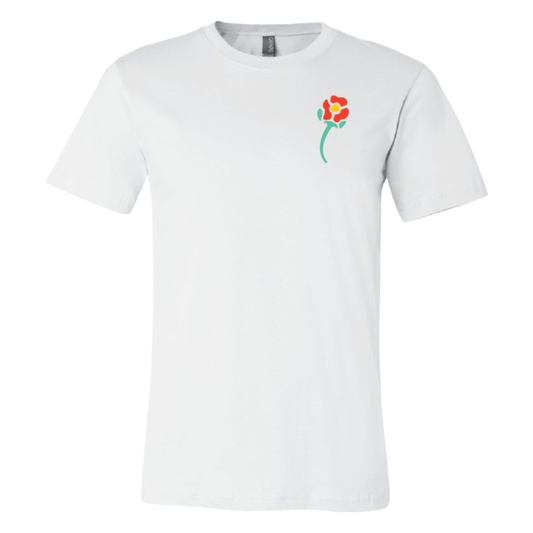 Flourish Tee - White