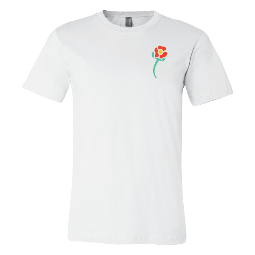 Flourish Tee - White