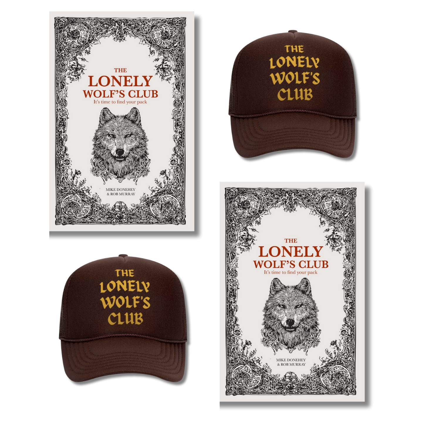 Lonely Wolf's Club 2 Book 2 Hat Bundle