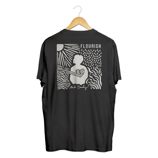 Flourish Tee - Black